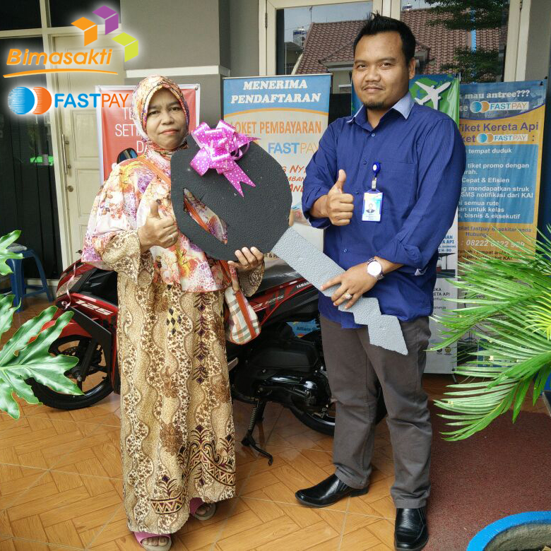 Bayar PDAM Surabaya, Menang 1 Unit Motor dari FASTPAY