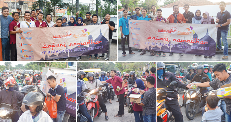 Bimasakti Bagi-Bagi Takjil Selama Ramadhan