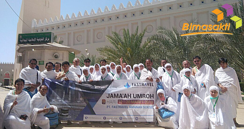 FASTRAVEL Berangkatkan Rombongan Jamaah Umroh Pertama