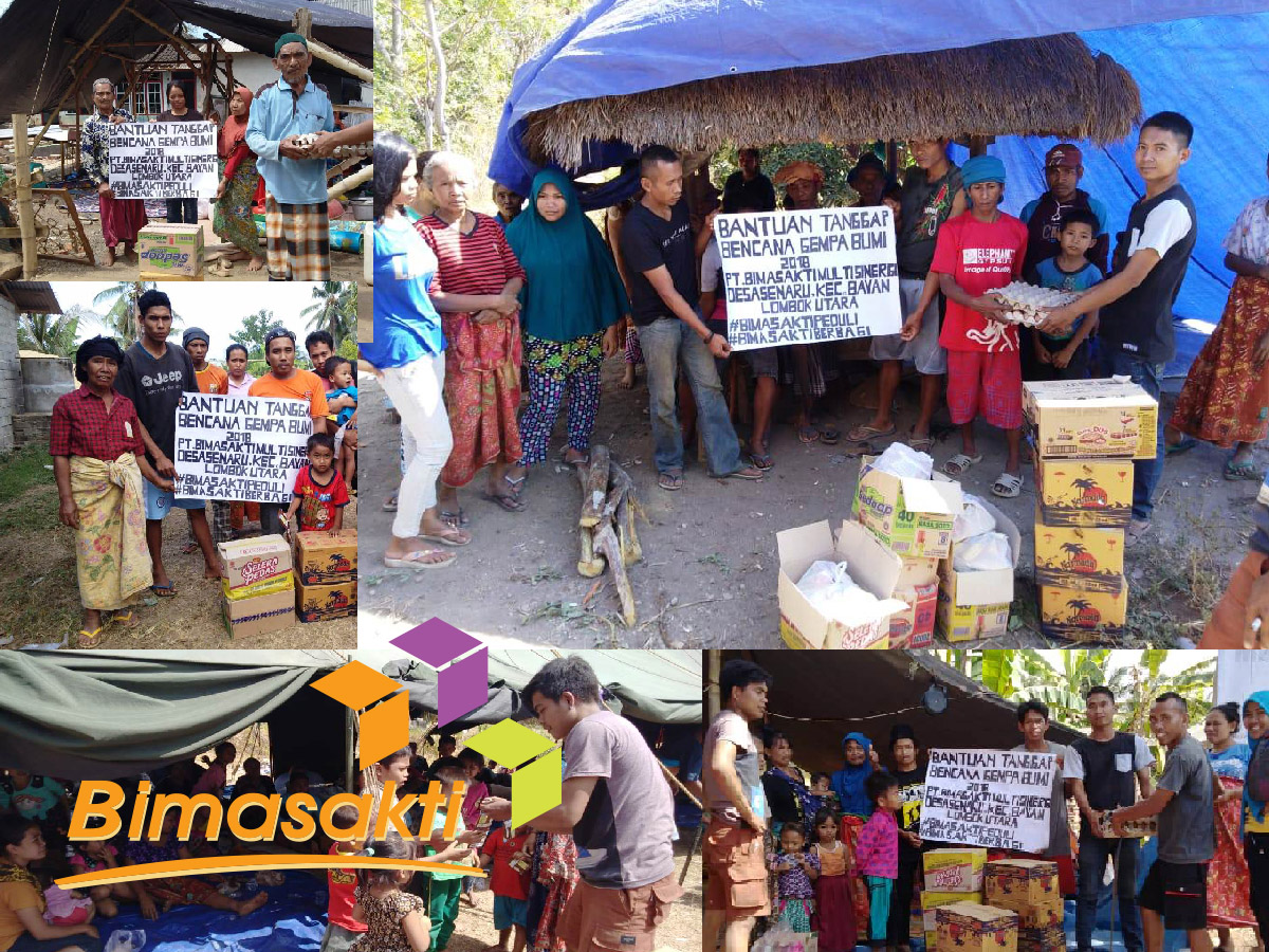 Bantuan Tanggap Bencana Lombok Utara