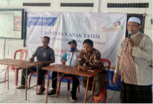 Bimasakticare Memberikan Santunan Anak Yatim Piatu Bersama Mitra Fastpay di Kota Surabaya