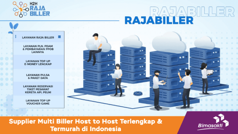 Rajabiller Supplier Multi Biller Host to Host Terlengkap di Indonesia sebagai Solusi Penyedia Pembayaran Digital