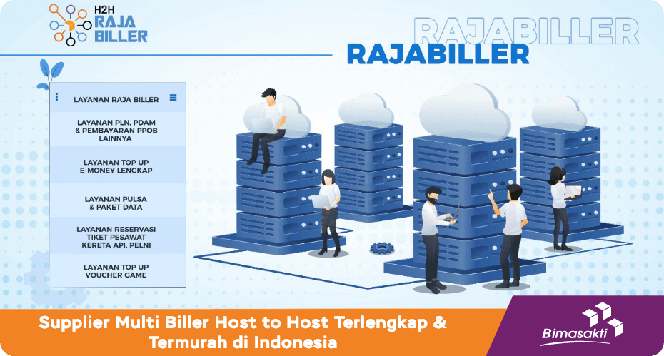 Rajabiller Supplier Multi Biller Host to Host Terlengkap di Indonesia sebagai Solusi Penyedia Pembayaran Digital