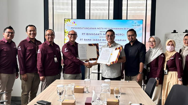 Bimasakti dan bank bjb syariah Teken MoU Sinergi Layanan Perbankan dan Pembayaran Digital